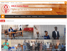 Tablet Screenshot of cbcagoma-ouest.org